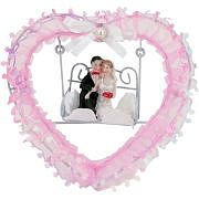 Svadobný pár+hojdačka