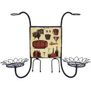 Stojan na víno závesný