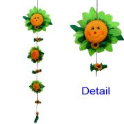 Slnečnica látk. záves.